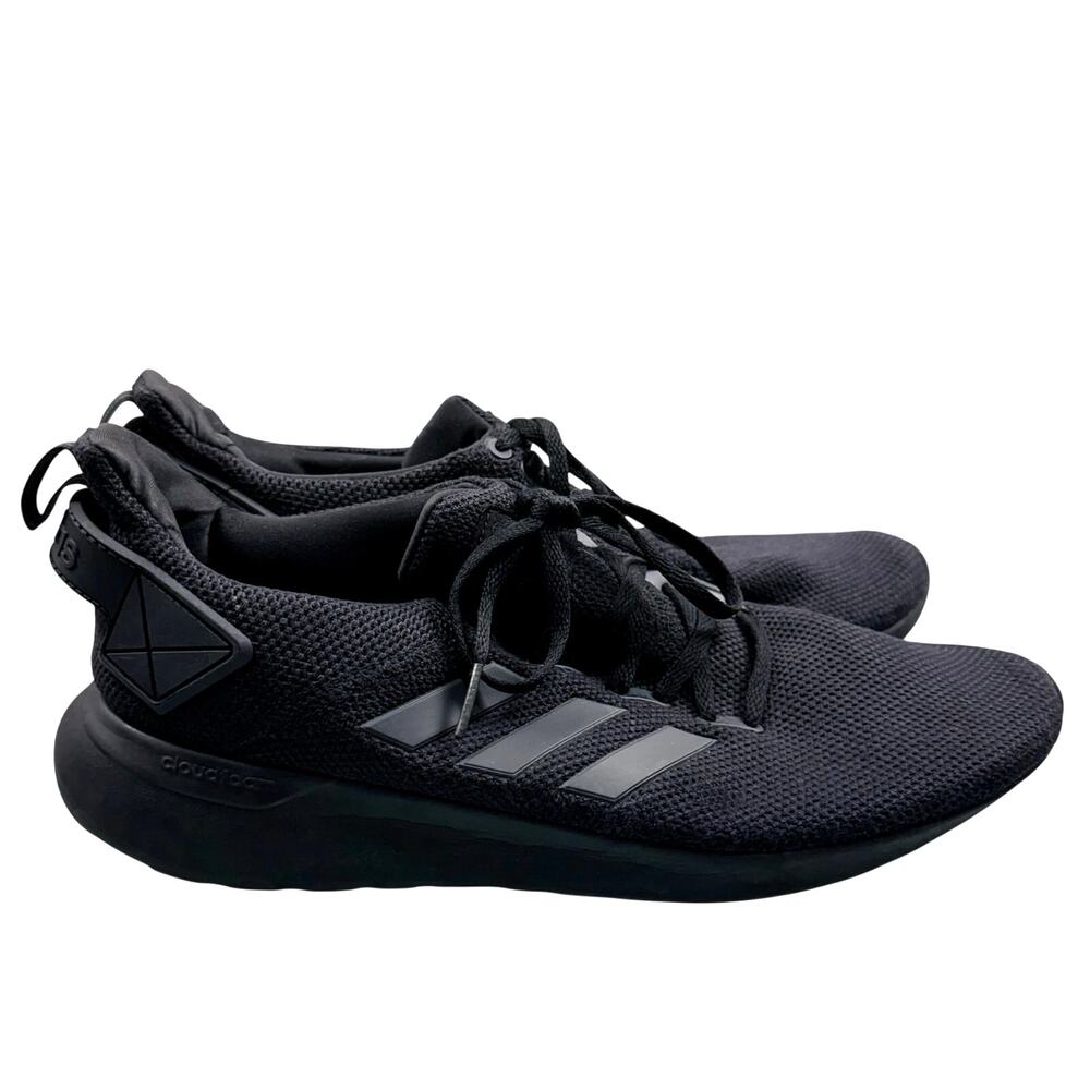 Mens Adidas Lite Racer BYD Core Black Performance Sneaker w/Cloudform Technlogy